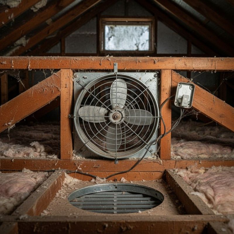 Roof Fan Installation in Alpharetta, GA