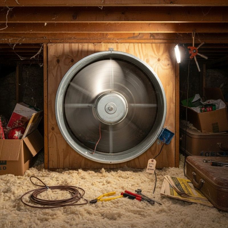 Attic Fan Repair in Heber City, UT