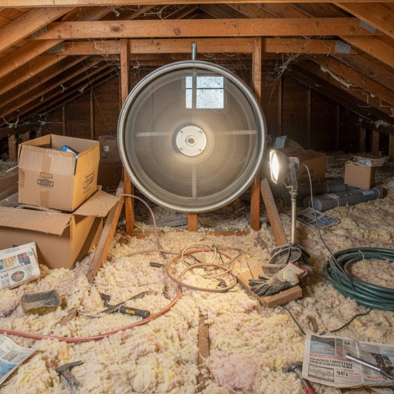 Attic Fan Repair in Alpharetta, GA