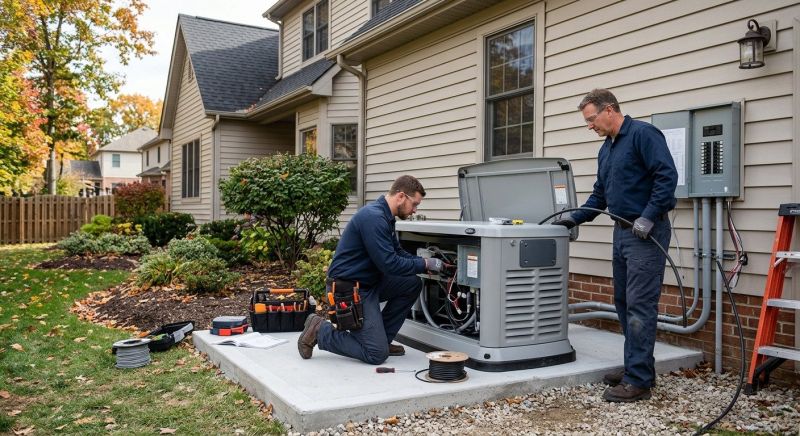 Backup Generator Installation in Conroe, TX