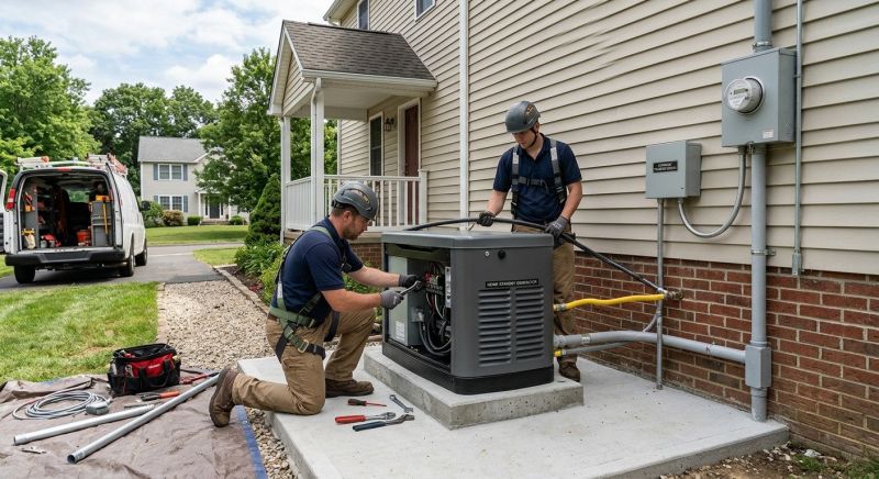 Generator Hookup Service in Conroe, TX