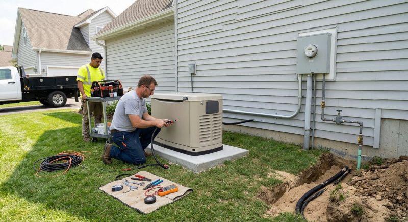 Generator Installation in Conroe, TX