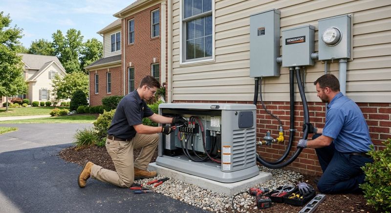 Home Generator Installation in Alpharetta, GA