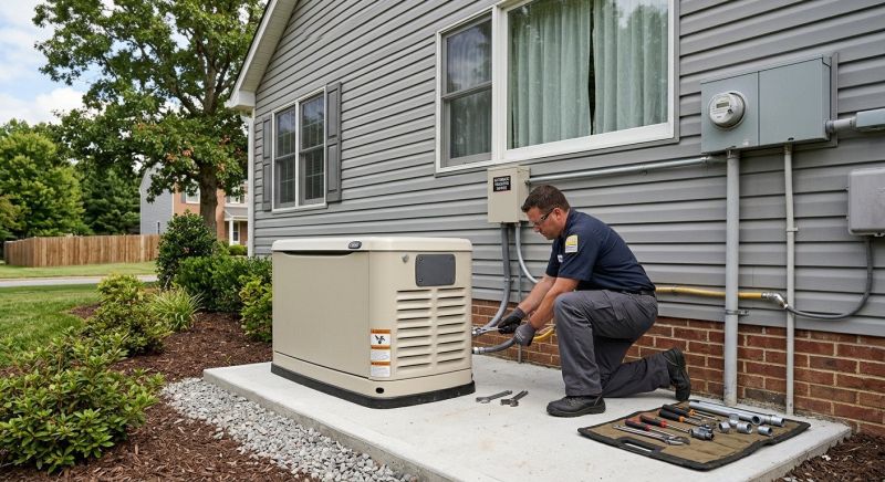 Standby Generator Installation in Conroe, TX